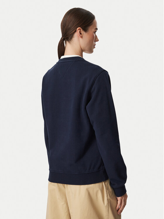 Tommy Jeans Tommy Jeans Felpa Flag DW0DW23906 Blu scuro Regular Fit