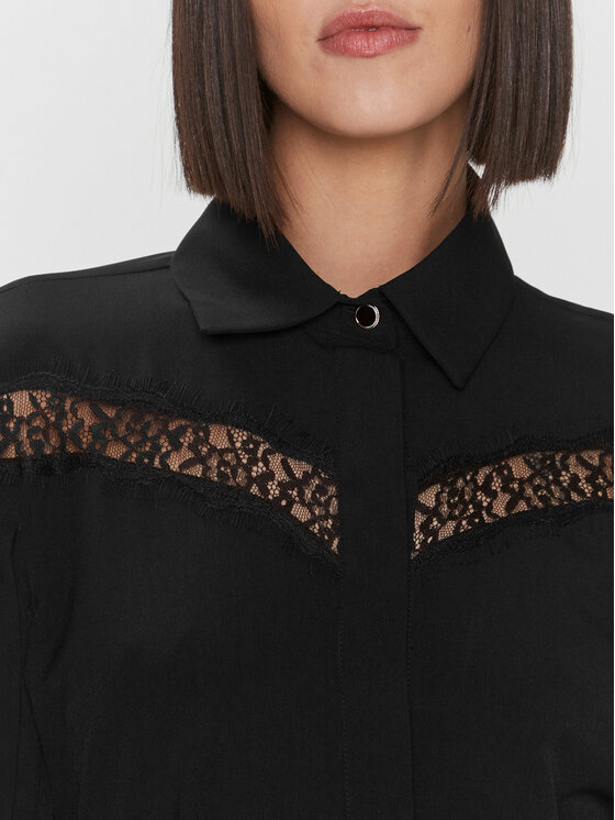 Liu Jo Liu Jo Marškinių tipo suknelė MF3136 T9121 Juoda Regular Fit