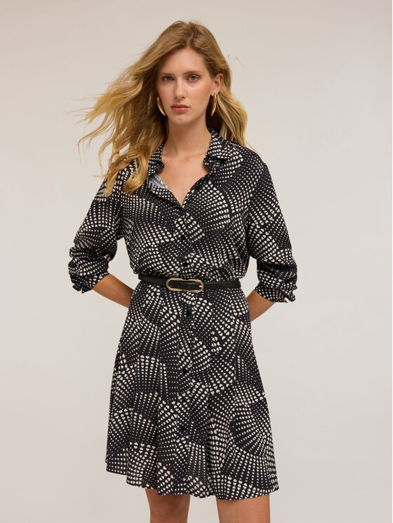 Motivi Motivi Vestito da giorno 7082Q103444N0S1 Bordeaux Regular Fit