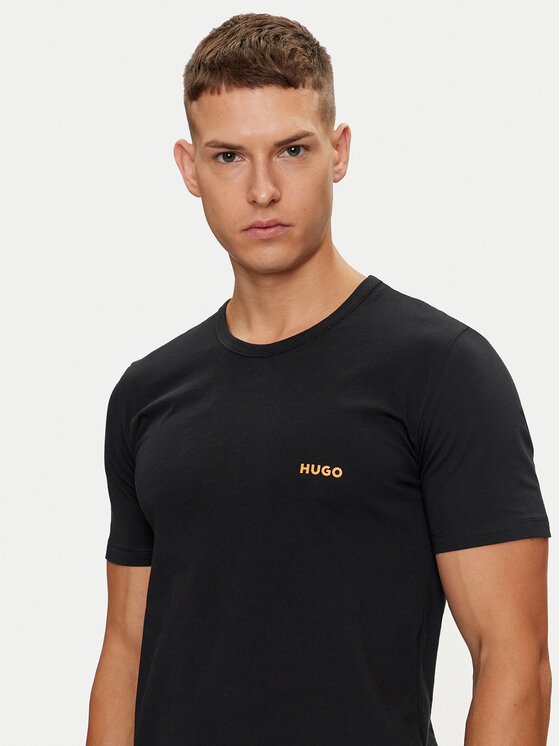 HUGO Hugo Набір з 3 футболок 50480088 Чорний Regular Fit