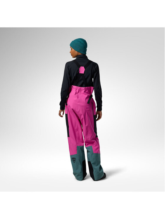 Rossignol Rossignol Spodnie narciarskie W Proclivity 3L Bib Pant Różowy Relaxed Fit