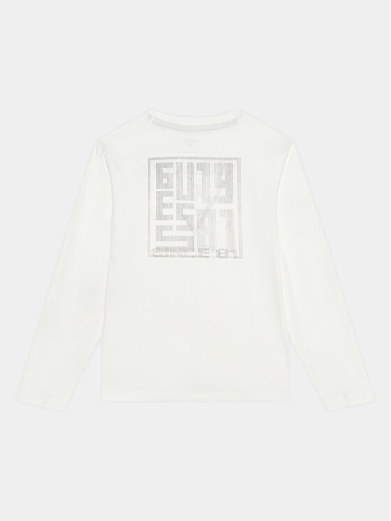 Guess Guess Bluse L3BI34 I3Z14 Weiß Regular Fit