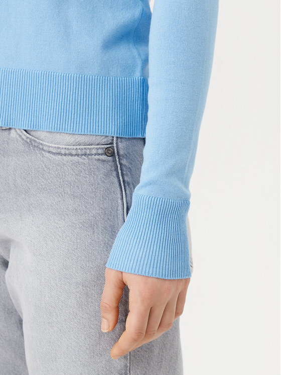 JJXX JJXX Sweter Cara 12255368 Niebieski Slim Fit