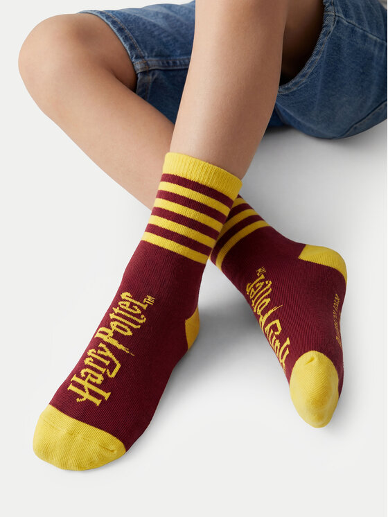 Harry Potter Harry Potter Dlouhé ponožky CEO-ACCCS-AW26-308WBHP(3-PACK) Černá