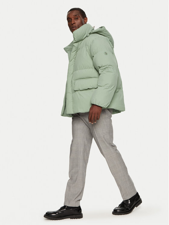 BOSS BOSS Зимно яке C-Celvie 50524002 Зелен Regular Fit