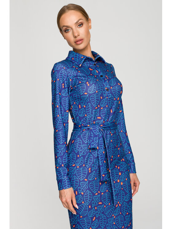 Made of Emotion Made of Emotion Vestito da giorno M706 Blu Custom Fit