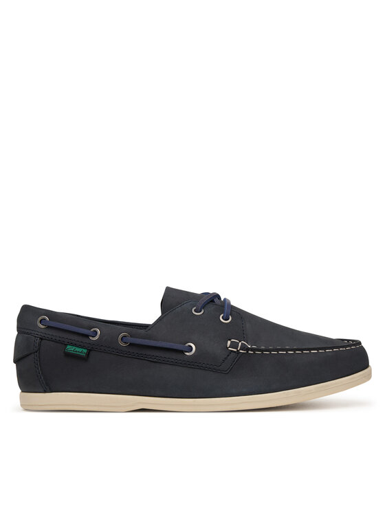 Clarks Clarks Félcipő Charmouth Lace 26186600 Sötétkék
