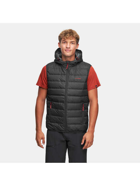 Alpinus Alpinus Kamizelka Athos Czarny Active Fit