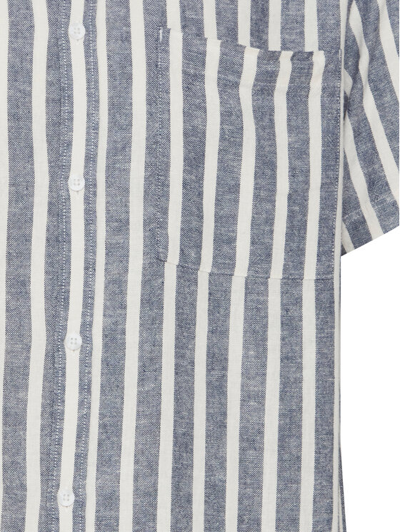 Solid Solid Koszula 21107688 Niebieski Regular Fit