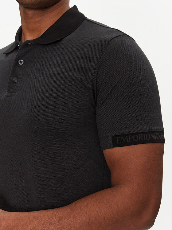 Emporio Armani Underwear Emporio Armani Underwear Polo EM000571 AF12330 UC001 Czarny Regular Fit