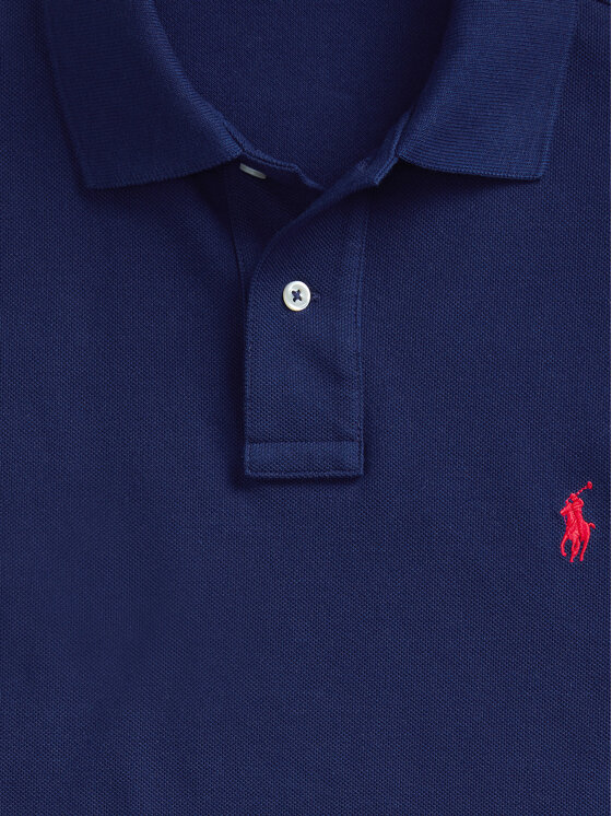 Polo Ralph Lauren Polo Ralph Lauren Polokošeľa 710783656012 Tmavomodrá Classic Fit