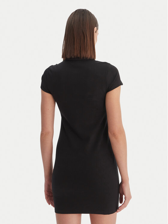 Calvin Klein Calvin Klein Rochie de zi Calvin Klein-Lv047E213G Ub1 LV047E213G Negru Slim Fit