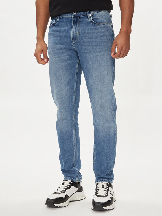 Karl Lagerfeld Jeans Džinsi 241D1104 Zils Slim Fit