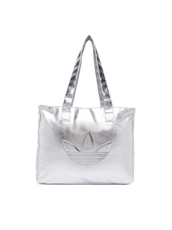 adidas adidas Borsetta Shopper Metallic Pu Bag KR1566 Argento