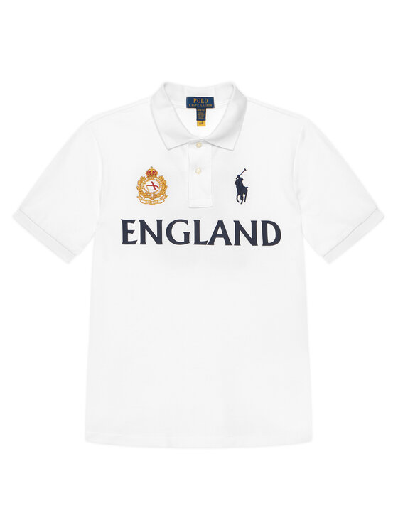 Polo Ralph Lauren Tricou polo 323B23443001 Alb Regular Fit
