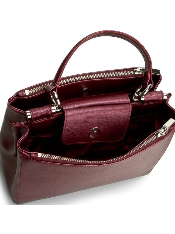 GINO ROSSI Gino Rossi Handtasche Warszawa XD3286-ELB-BTBG-7777-T M Dunkelrot