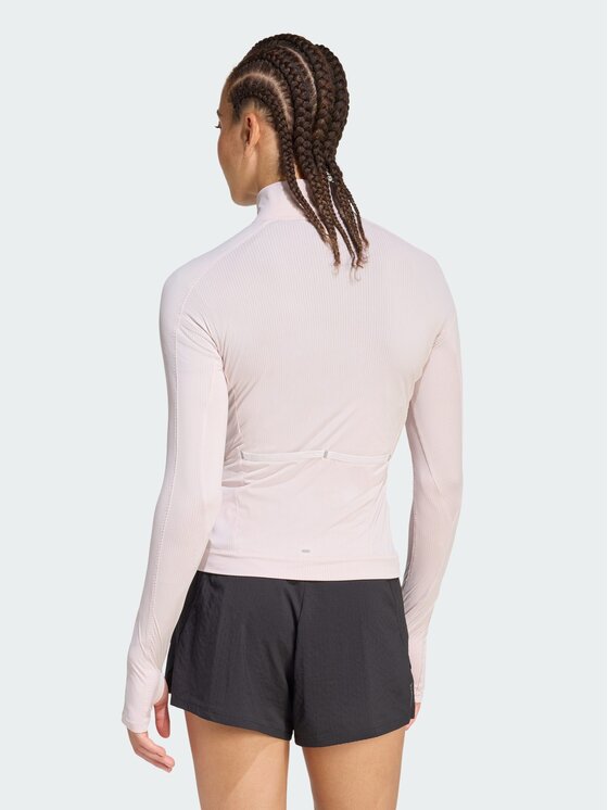 adidas adidas Kurtka do biegania 158654 Fioletowy Fitted Fit