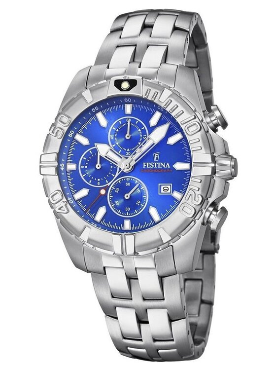Festina Festina Zegarek F20355/1 Srebrny