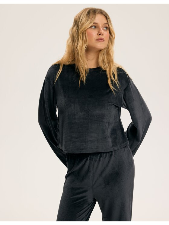 Esotiq Esotiq Piżama 43971 Szary Regular Fit