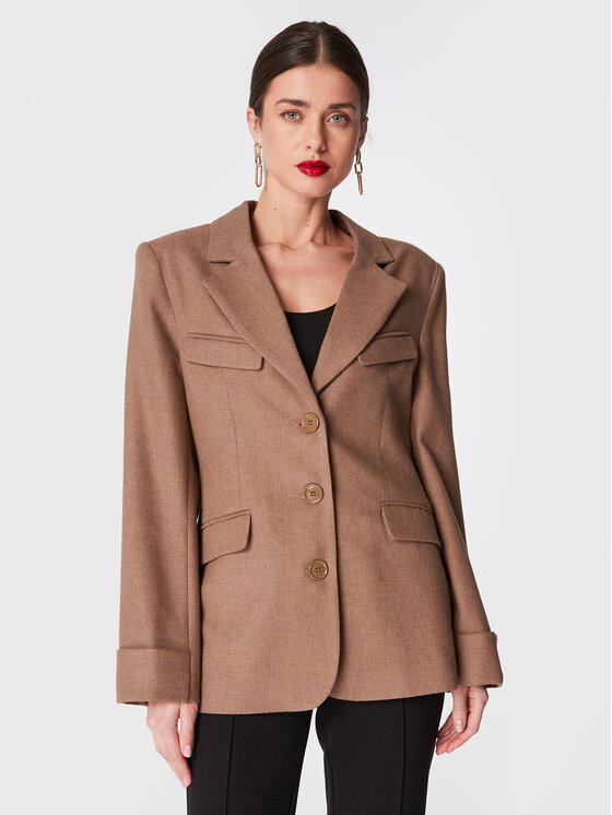 Női Zakó MVP Wardrobe, Méret: 42, Barna, Liberty MVPI2GI067.0PN0034