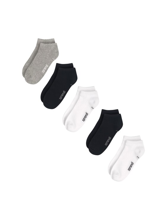 Sprandi 5 unisex zemo zeķu pāru komplekts 0MB-001-AW23 (5-pack) Daudzkrāsains