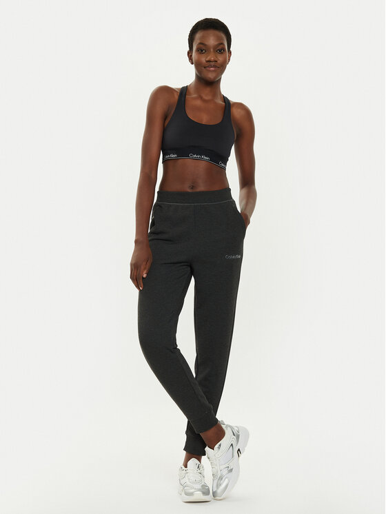 Calvin Klein Performance Calvin Klein Performance Sportinės kelnės 00GWS4P651 Juoda Relaxed Fit