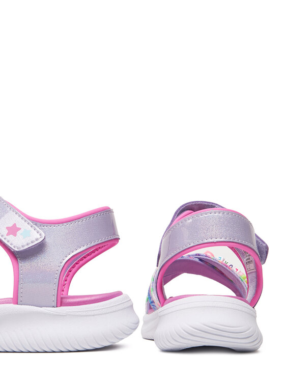 Skechers Skechers Sandały Jumpsters Sandal-Tie Dye Bffs 303045L/LVMT Fioletowy
