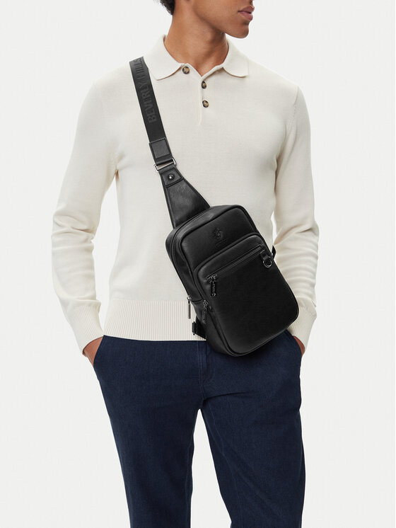Beverly Hills Polo Club Beverly Hills Polo Club Дамска чанта C-BHPC-L-019-08 Черен