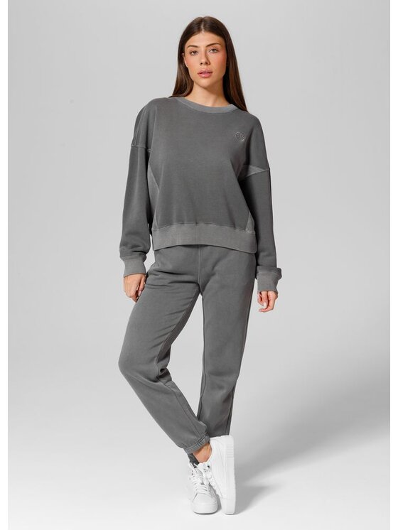 PITBULL PITBULL Bluza Bluza damska Washed Manzanita XS/S Szary Oversize