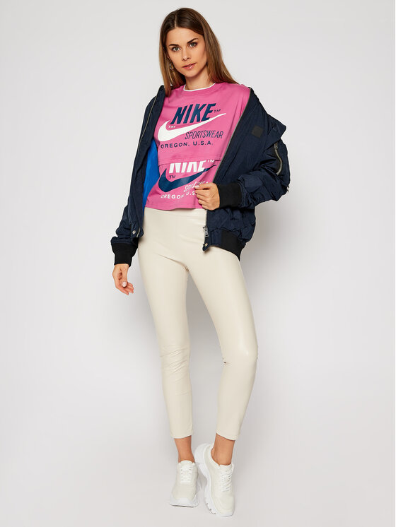 Nike T-Shirt Sportswear Icon Clash CJ2040 Rosa Loose Fit • Modivo.de