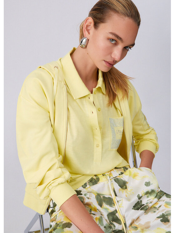 Liu Jo Liu Jo Bluza TA6204FS09020740 Fioletowy Regular Fit