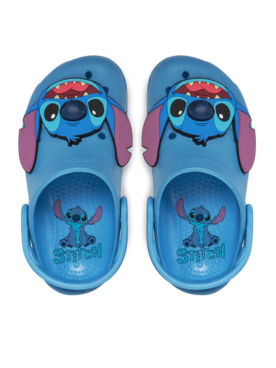 Crocs Crocs Klapki Stitch Classic Clog K 209464 Niebieski
