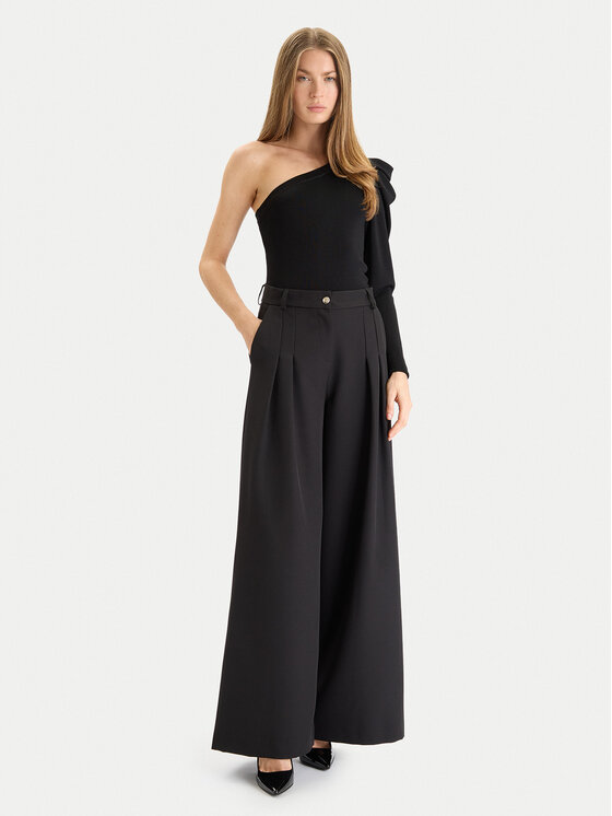 TWINSET TWINSET Džemper 252AT3011 Crna Slim Fit