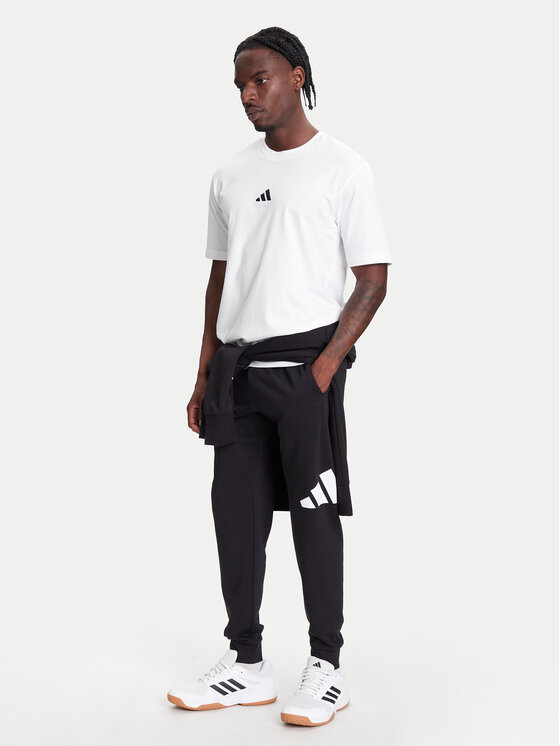 adidas adidas Pantaloni trening Essentials Big Logo IN6163 Negru Regular Fit