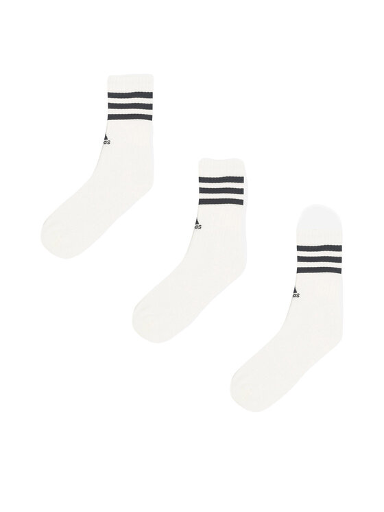 adidas adidas Duge čarape HT3458 3-PACK Bijela