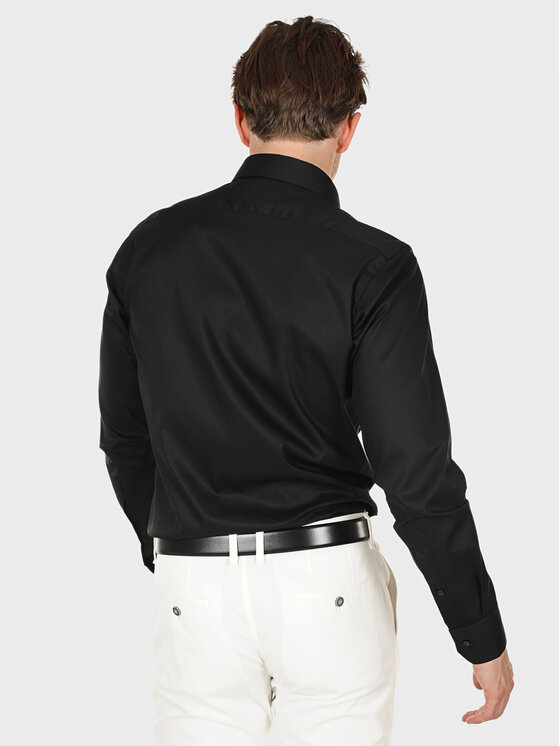 Evenemen Evenemen Koszula PLAIN SAP Czarny Slim Fit