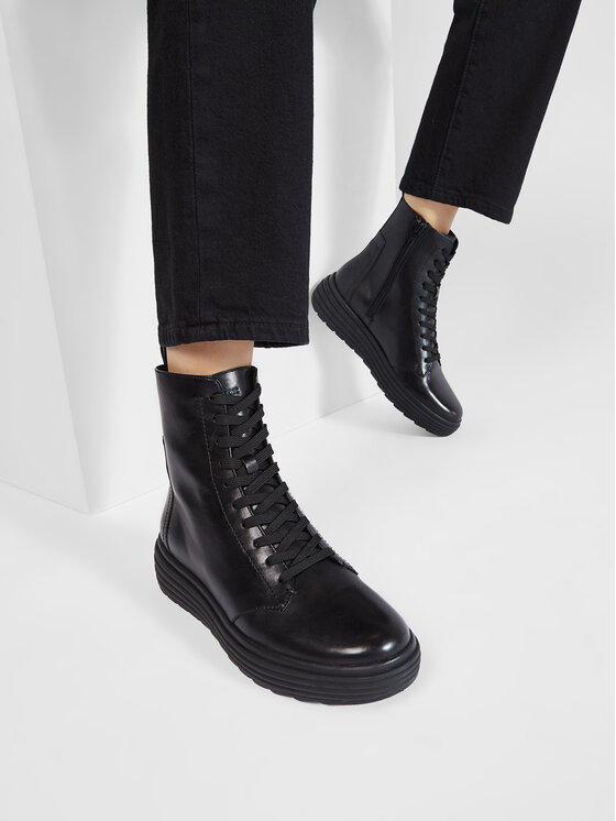 Geox Geox Gležnjače D Phaolae A D94FDA 00043 C9999 Crna