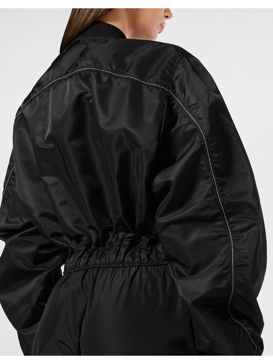 Plein Sport Plein Sport Kurtka bomber 23217 Czarny Regular Fit
