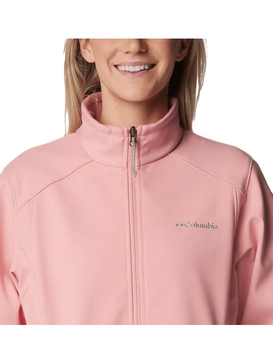 Columbia Columbia Kurtka softshell Kruser Ridge II Softshell 1771911680 Różowy Regular Fit