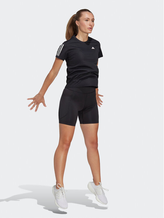 adidas adidas Funkční tričko Own the Run T-Shirt IC5188 Černá Regular Fit