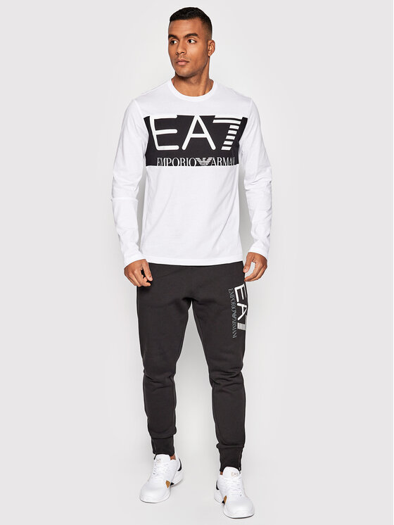 EA7 Emporio Armani EA7 Emporio Armani Longsleeve 6LPT25 PJ7CZ 110 Bianco Regular Fit