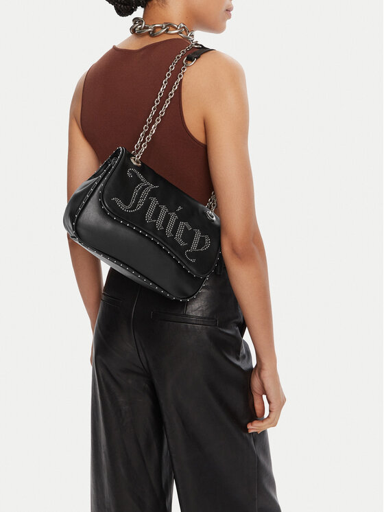 Juicy Couture Juicy Couture Дамска чанта EO-BEJXT8798WVP Черен