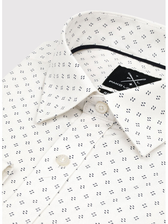 Pako Lorente Pako Lorente Koszula P22WF-1X-012 Biały Regular Fit