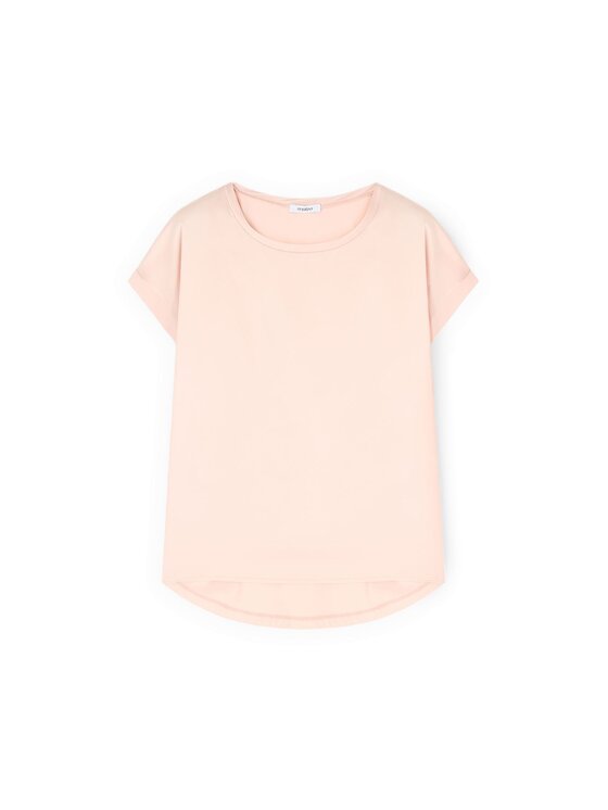 Motivi Motivi T-Shirt G063W903694N006 Różowy Regular Fit