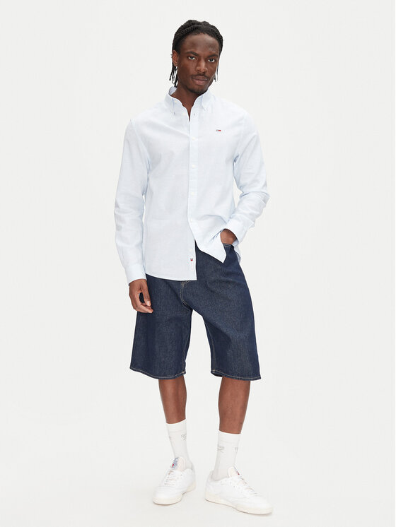Tommy Jeans Tommy Jeans Сорочка DM0DM20875 Блакитний Regular Fit