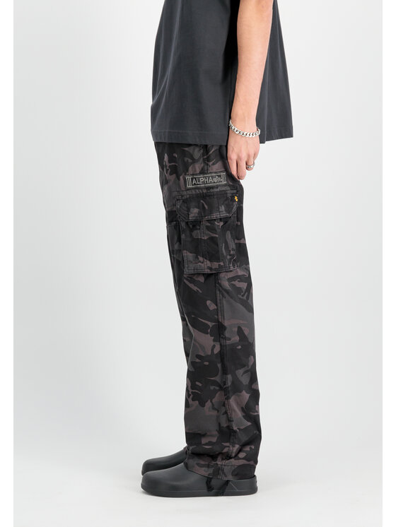 Alpha Industries Alpha Industries Spodnie cargo Jet Camo Pant Kolorowy Straight Leg