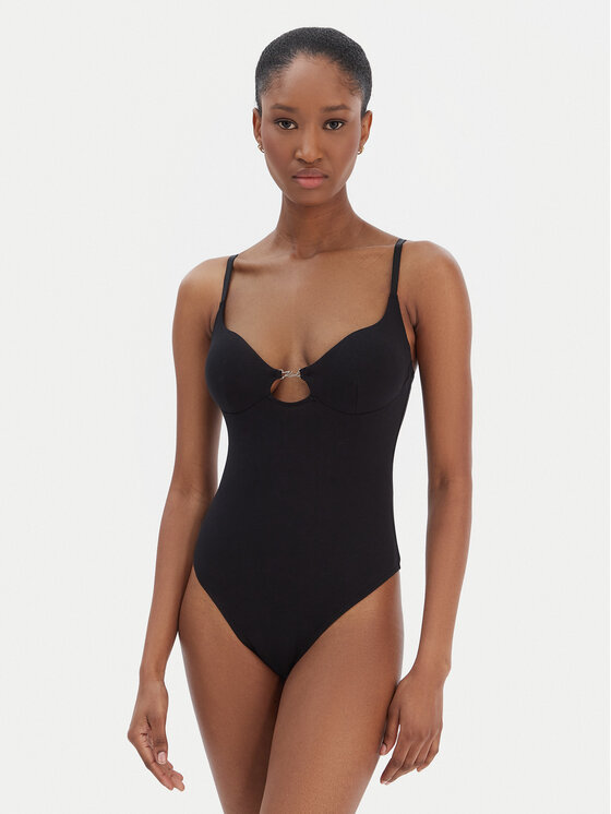 KARL LAGERFELD KARL LAGERFELD Glaustinukė B1W47049 Juoda Slim Fit