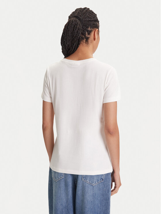Guess Guess T-shirt V5YI03 I3Z14 Bijela Regular Fit