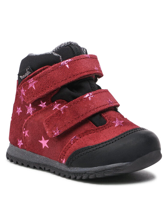 Mrugała Mrugała Schnürschuhe Jogi 6158/2-05 Rot