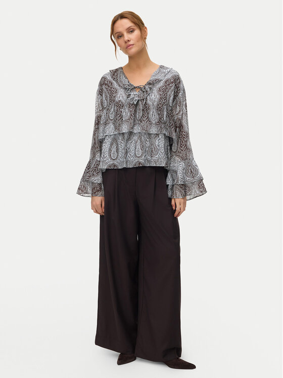 Vero Moda Vero Moda Blúzka Tara 10346962 Modrá Regular Fit